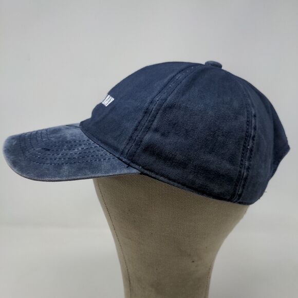 David and Young Men's Slideback Hat Blue OSFM Bad Hair Day Embroidered Logo - Picture 5 of 11